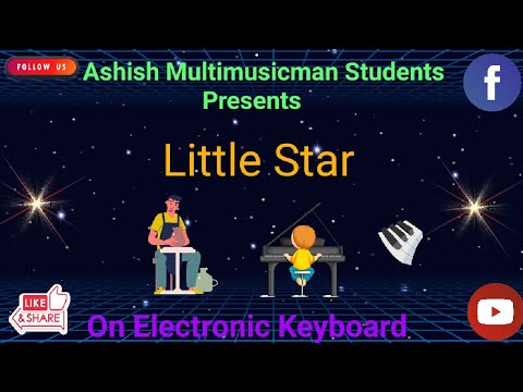 LITTLE STAR|Grade initi| Electronic Keyboard|Instrumental music|Music piece|Music Education|Art 2023