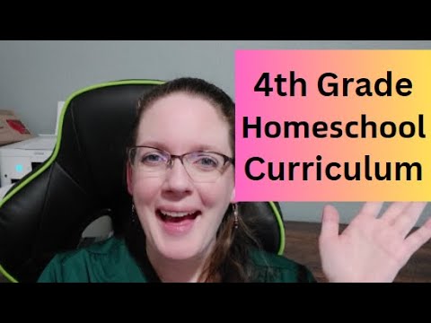Fourth Grade Homeschool Curriculum Plans!
