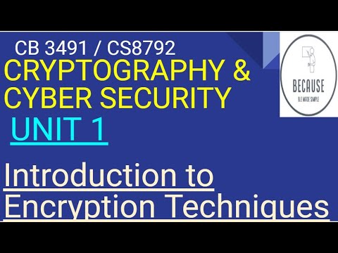 1.7. Classical Encryption Introduction in Tamil