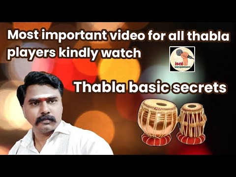 thabla basic secrets explained by sakthisundar