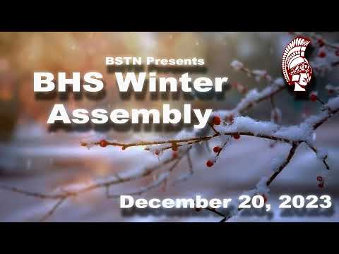 Boardman High School Winter Assembly (12/20/2023)