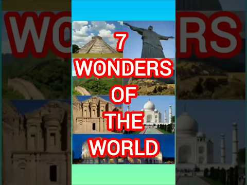 7 wonders of the world l #gk#shortsfeed#trending#knowledge#viral#ytshorts#study#students#monuments